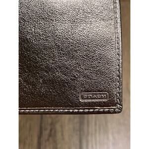 Coach checkbook cover